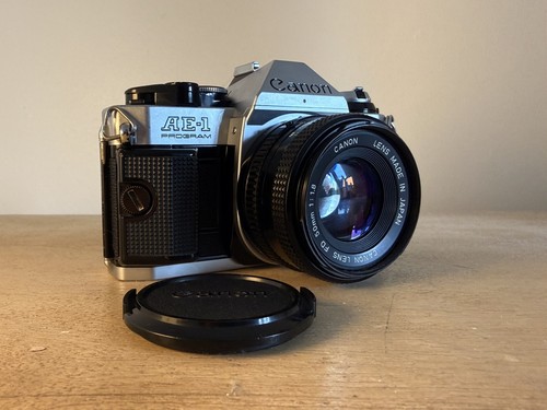 Canon ae1 program 35mm - canon,
