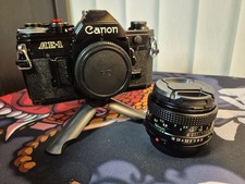 CANON AE-1 FD CAMERA + 50MM
