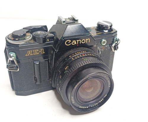 Black canon film camera - canon, ae-1